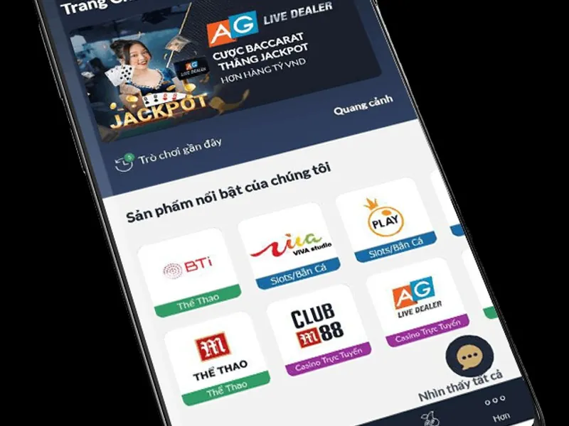 Truy cập trang web 77bet trên điện thoại
