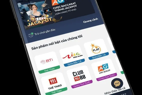 Thêm trò chơi và sảnh cá cược mới trên 77bet
