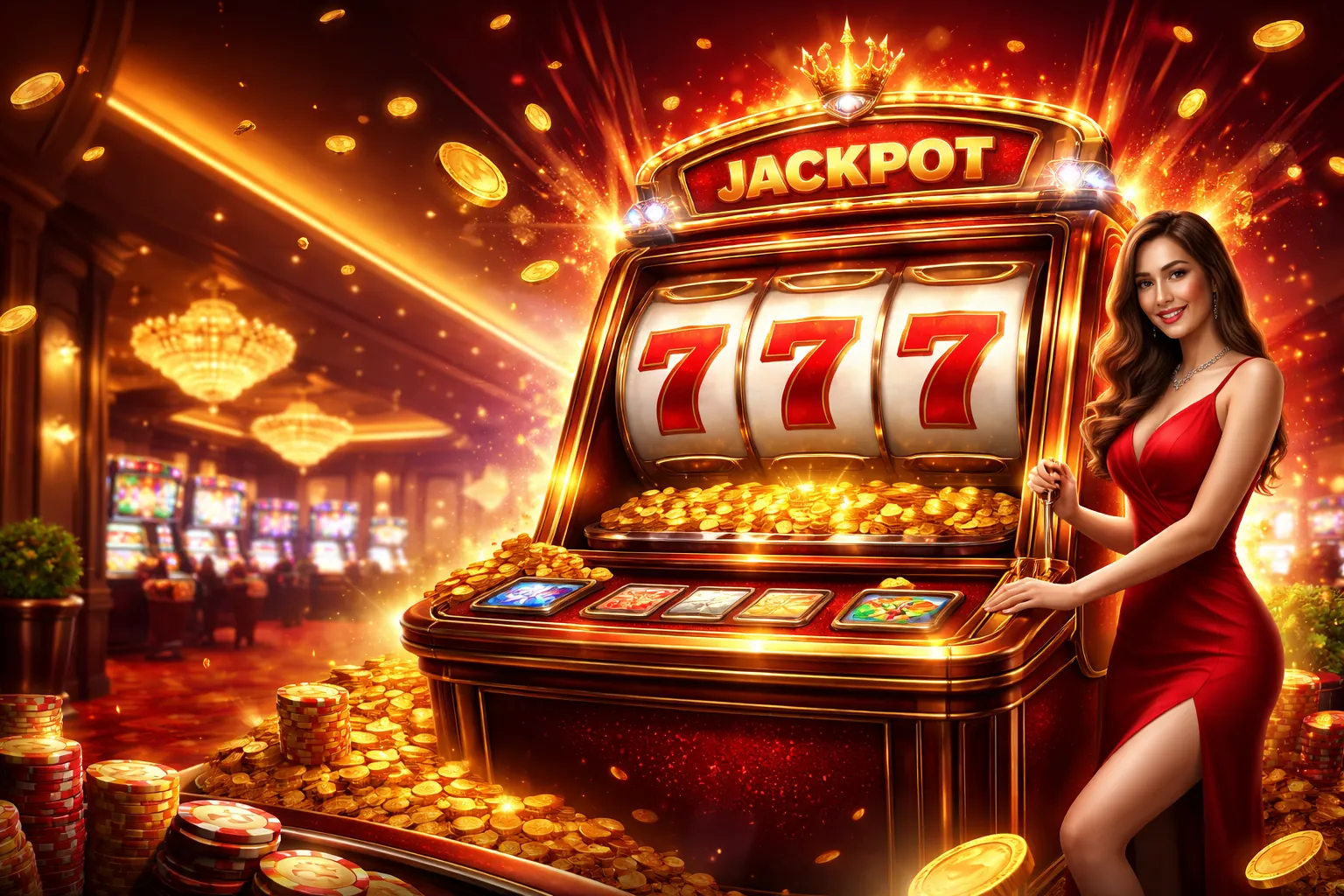 Trò chơi Nổ Hũ 77bet với jackpot lớn và ưu đãi hấp dẫn